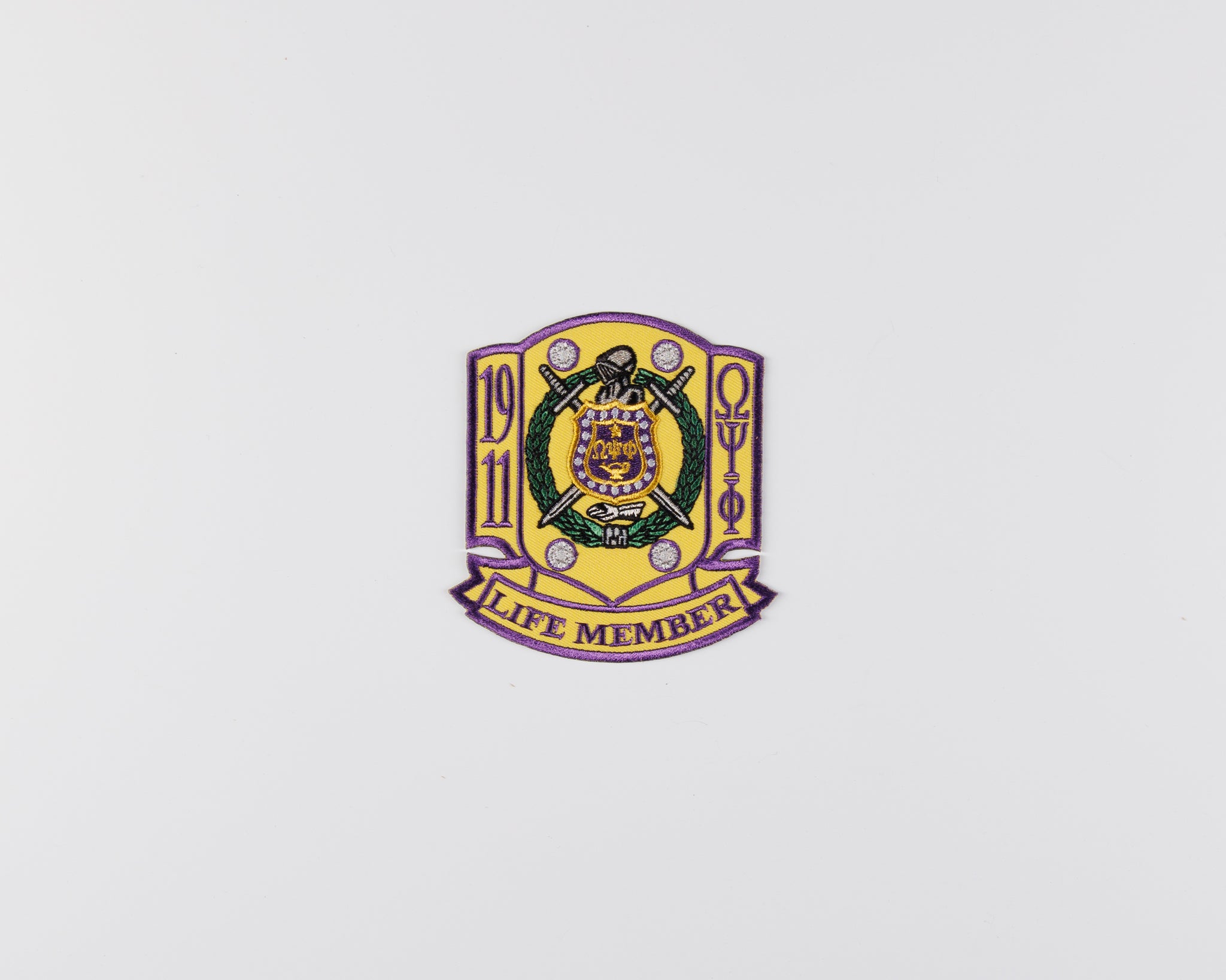 Omega Psi Phi Life Member Patch