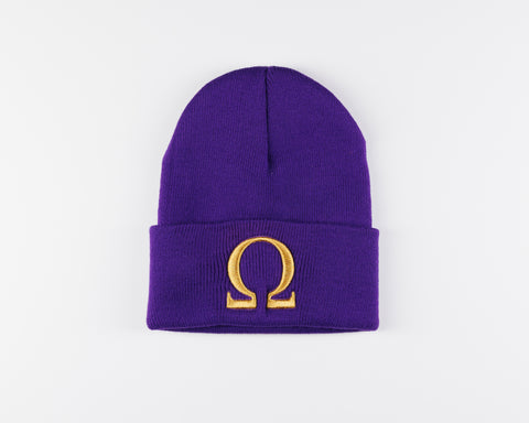 Raised Omega Skull Cap