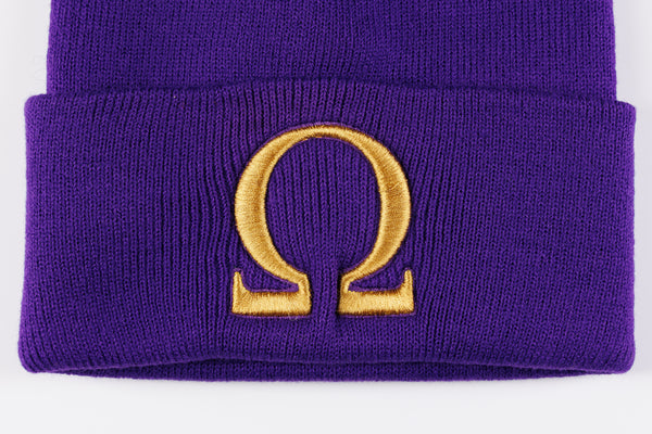 Raised Omega Skull Cap