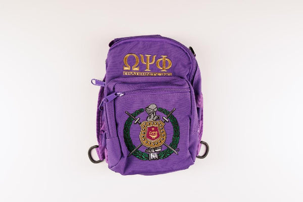 "THE BAG" Omega Psi Phi Crossbody Bag