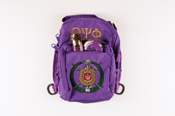 "THE BAG" Omega Psi Phi Crossbody Bag