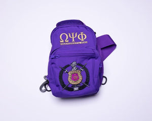 "THE BAG" Omega Psi Psi Crossbody Bag