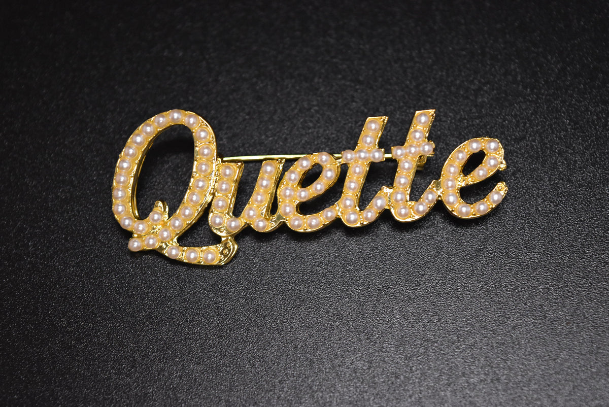 Quette Brooch Pin – Team 8791