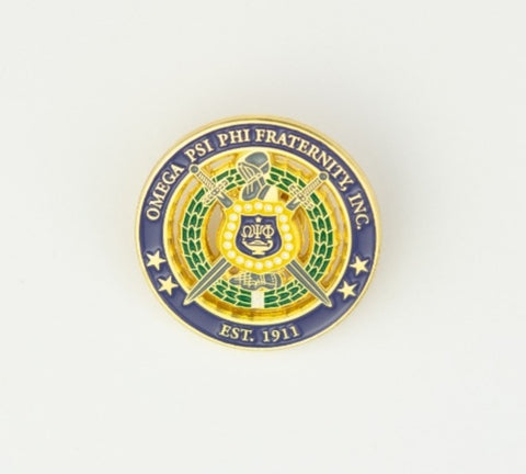 Omega Psi Phi Lapel Pin